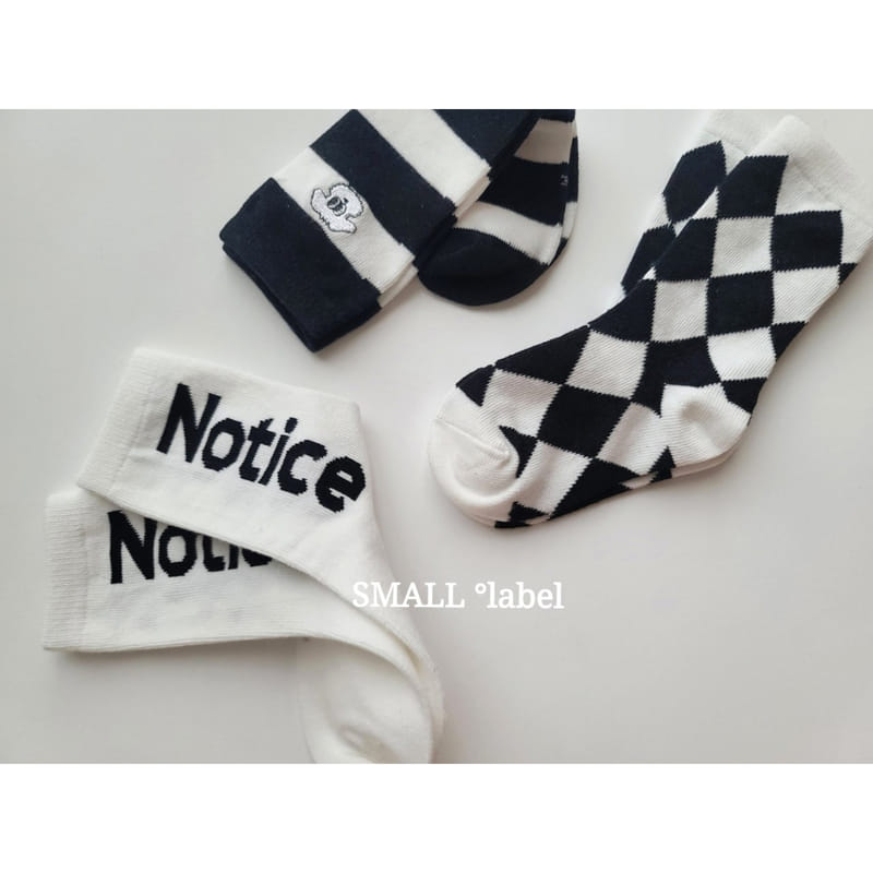 Small Label - Korean Children Fashion - #kidzfashiontrend - Black Dog Socks Set - 7
