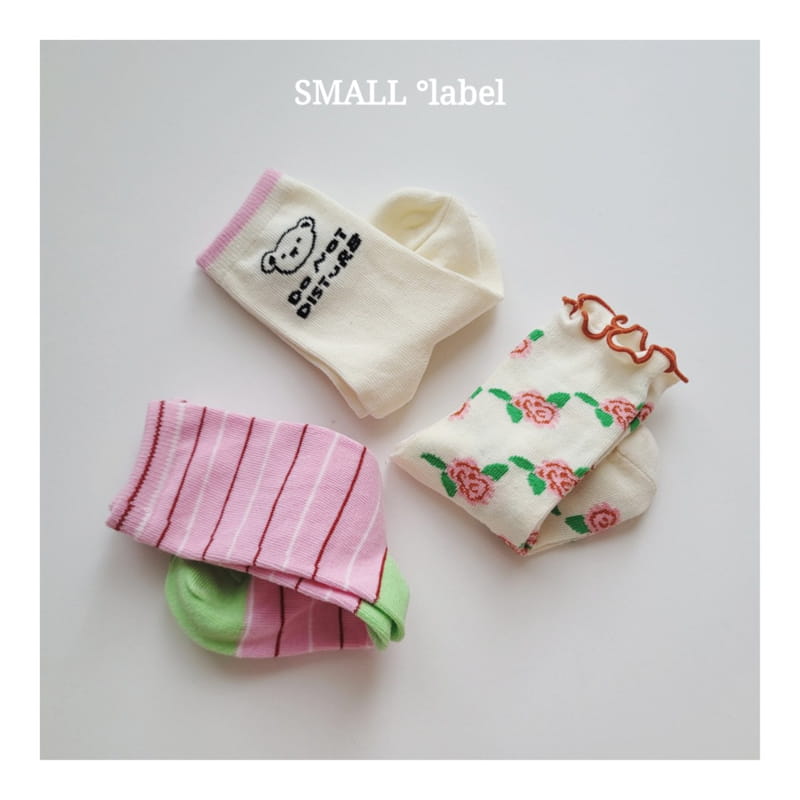 Small Label - Korean Children Fashion - #kidzfashiontrend - Ple Bear Socks Set - 6