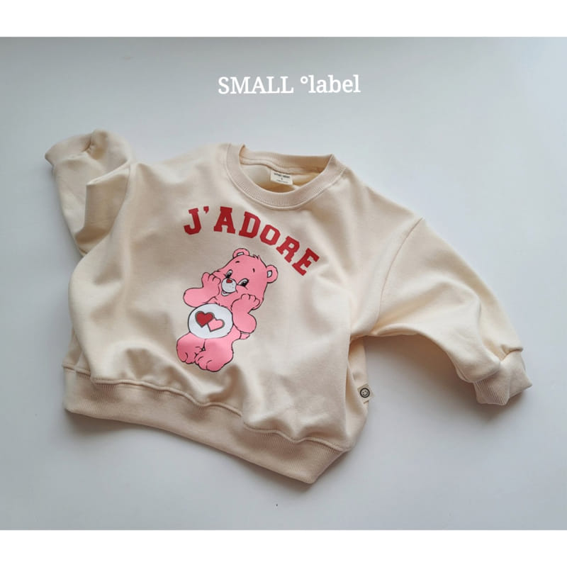 Small Label - Korean Children Fashion - #littlefashionista - Pink Bear Sweatshirt - 3