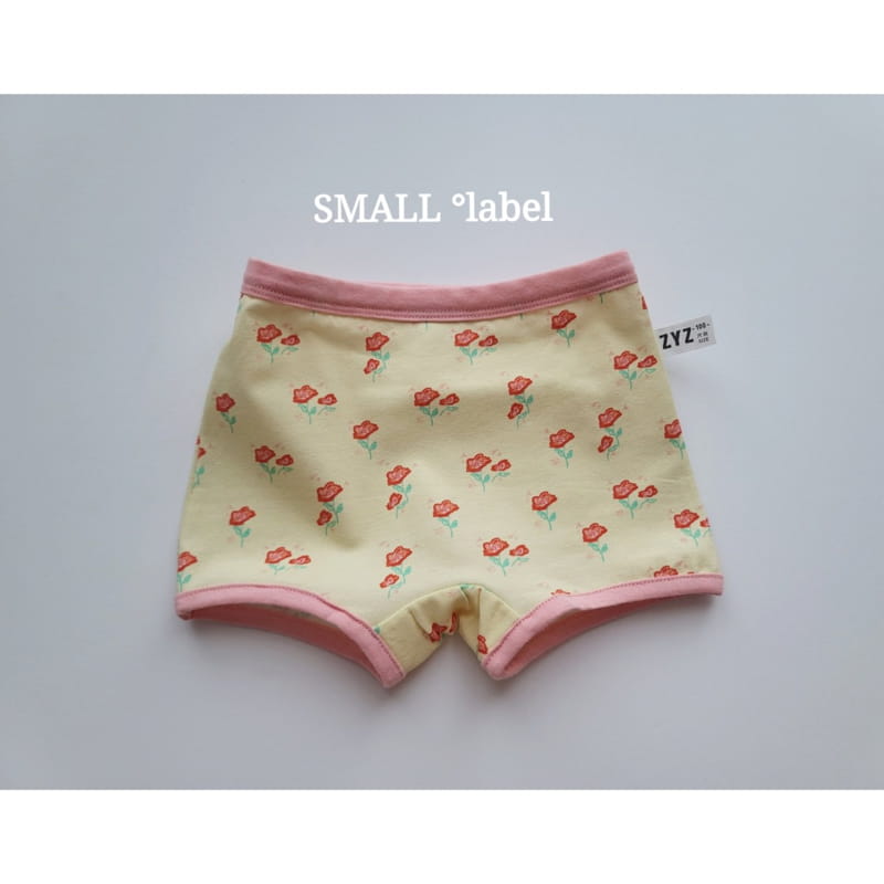 Small Label - Korean Children Fashion - #todddlerfashion - Flower Underewear Set - 6
