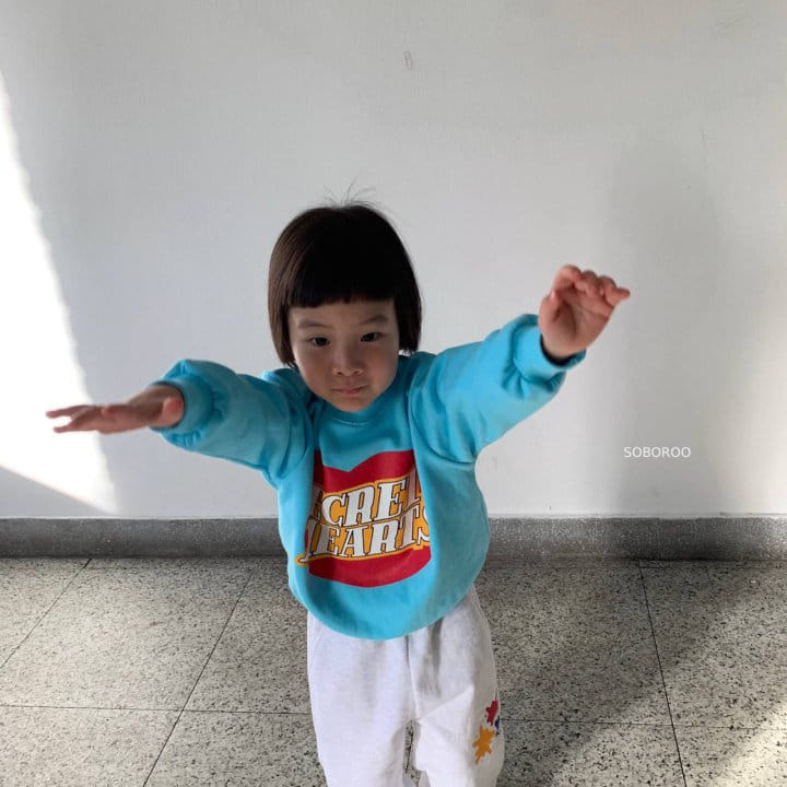 Soboroo - Korean Children Fashion - #childrensboutique - Love Sweatshirt - 5