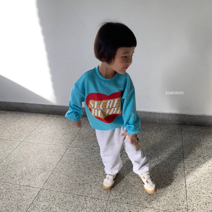 Soboroo - Korean Children Fashion - #discoveringself - Love Sweatshirt - 7
