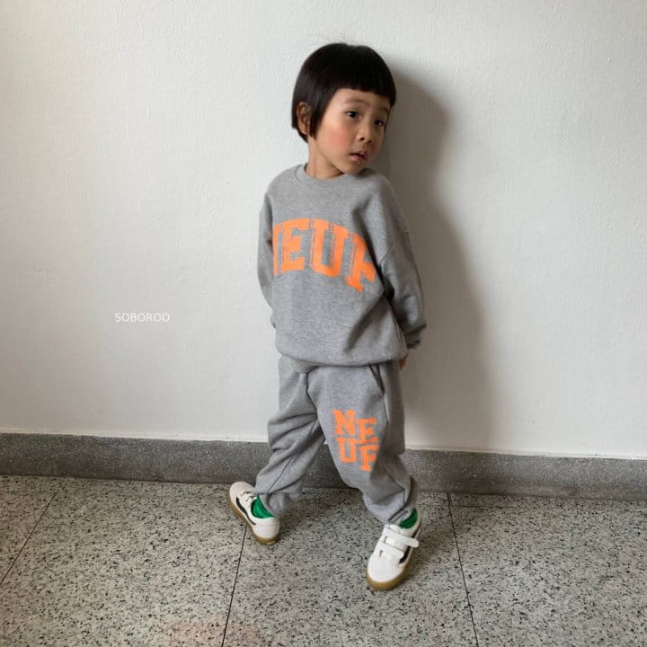 Soboroo - Korean Children Fashion - #kidsshorts - Big Nuff Sweatshirt - 10