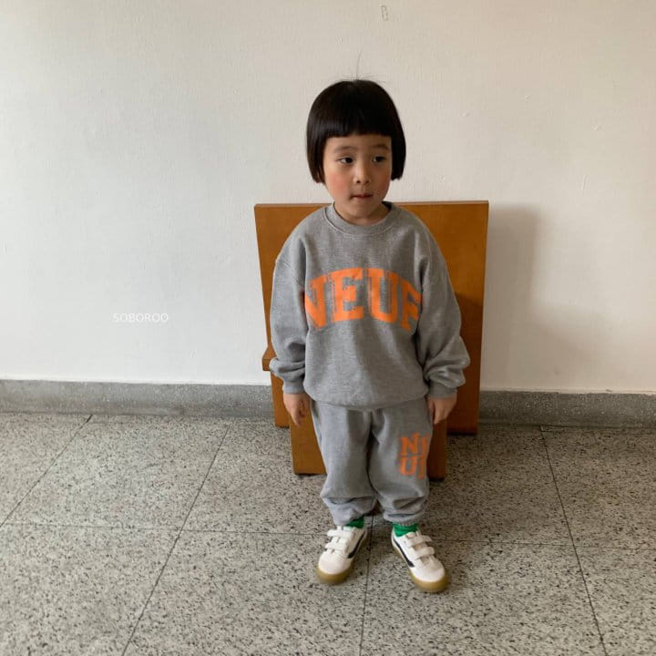 Soboroo - Korean Children Fashion - #kidzfashiontrend - Big Nuff Sweatshirt - 12
