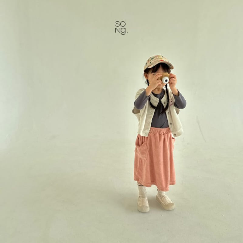 Song - Korean Children Fashion - #designkidswear - Pocket Skirt - 4