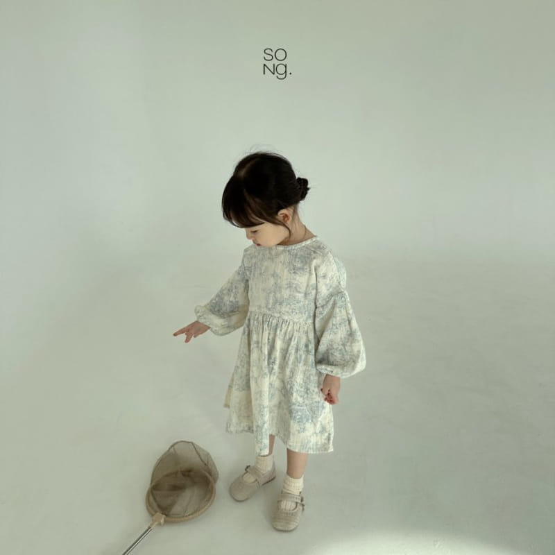 Song - Korean Children Fashion - #fashionkids - Garden One-piece - 4