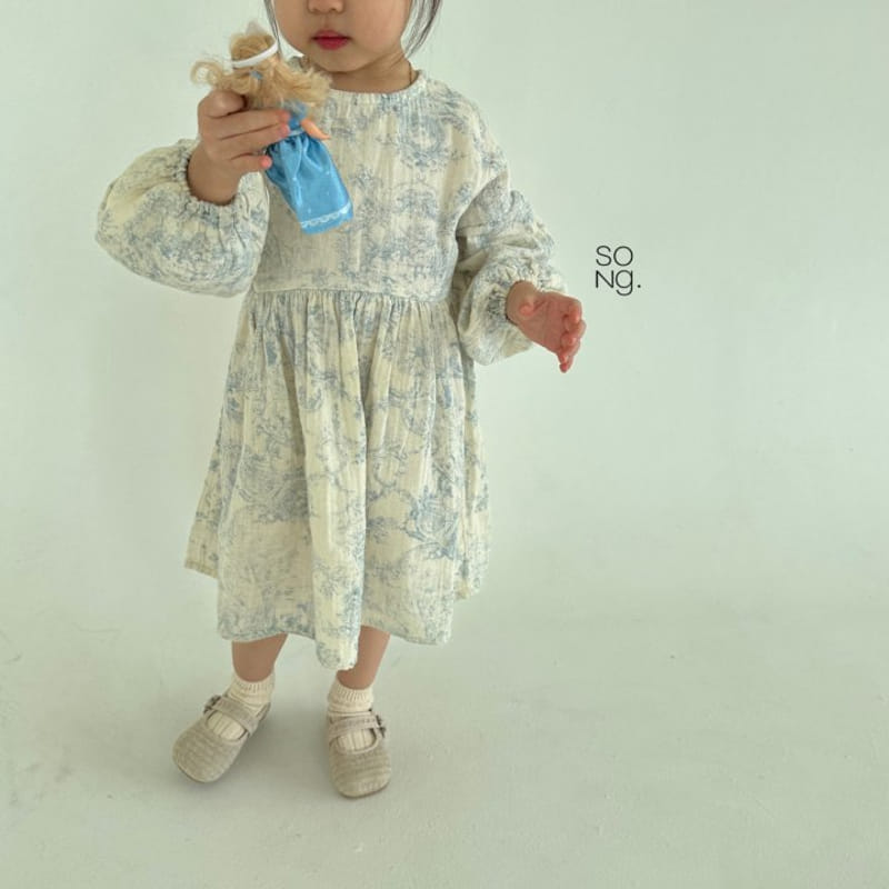 Song - Korean Children Fashion - #kidsstore - Garden One-piece - 5