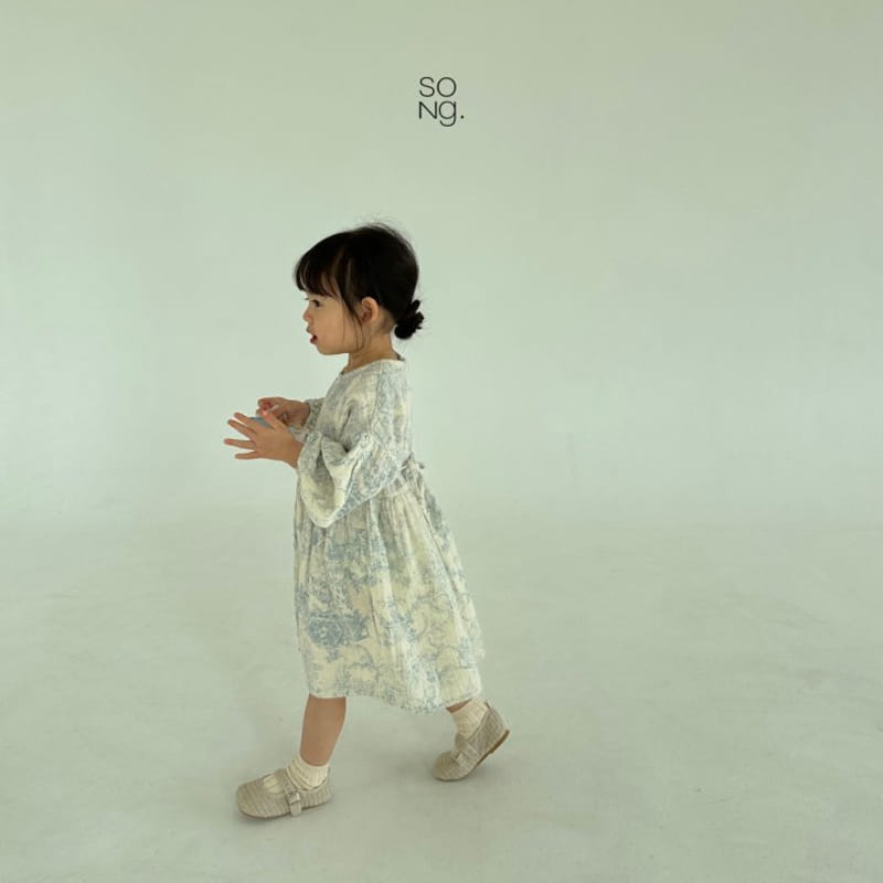 Song - Korean Children Fashion - #kidzfashiontrend - Garden One-piece - 6