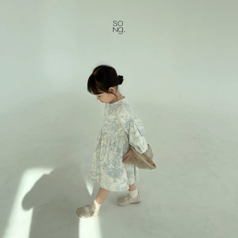 Song - Korean Children Fashion - #littlefashionista - Garden One-piece - 8