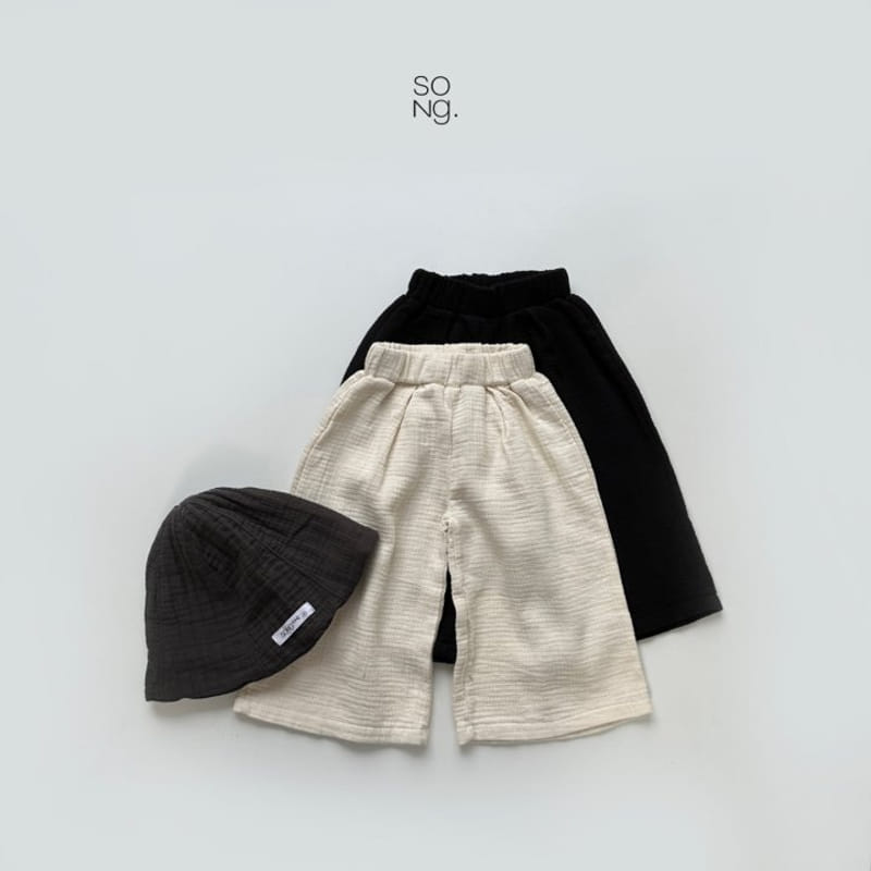 Song - Korean Children Fashion - #magicofchildhood - Pintuck Pants