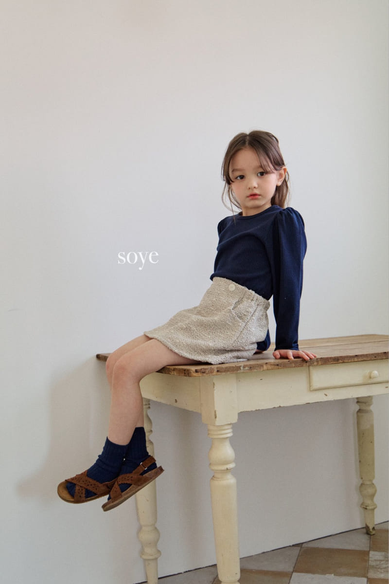 Soye - Korean Children Fashion - #Kfashion4kids - Twid Button Skirt - 3