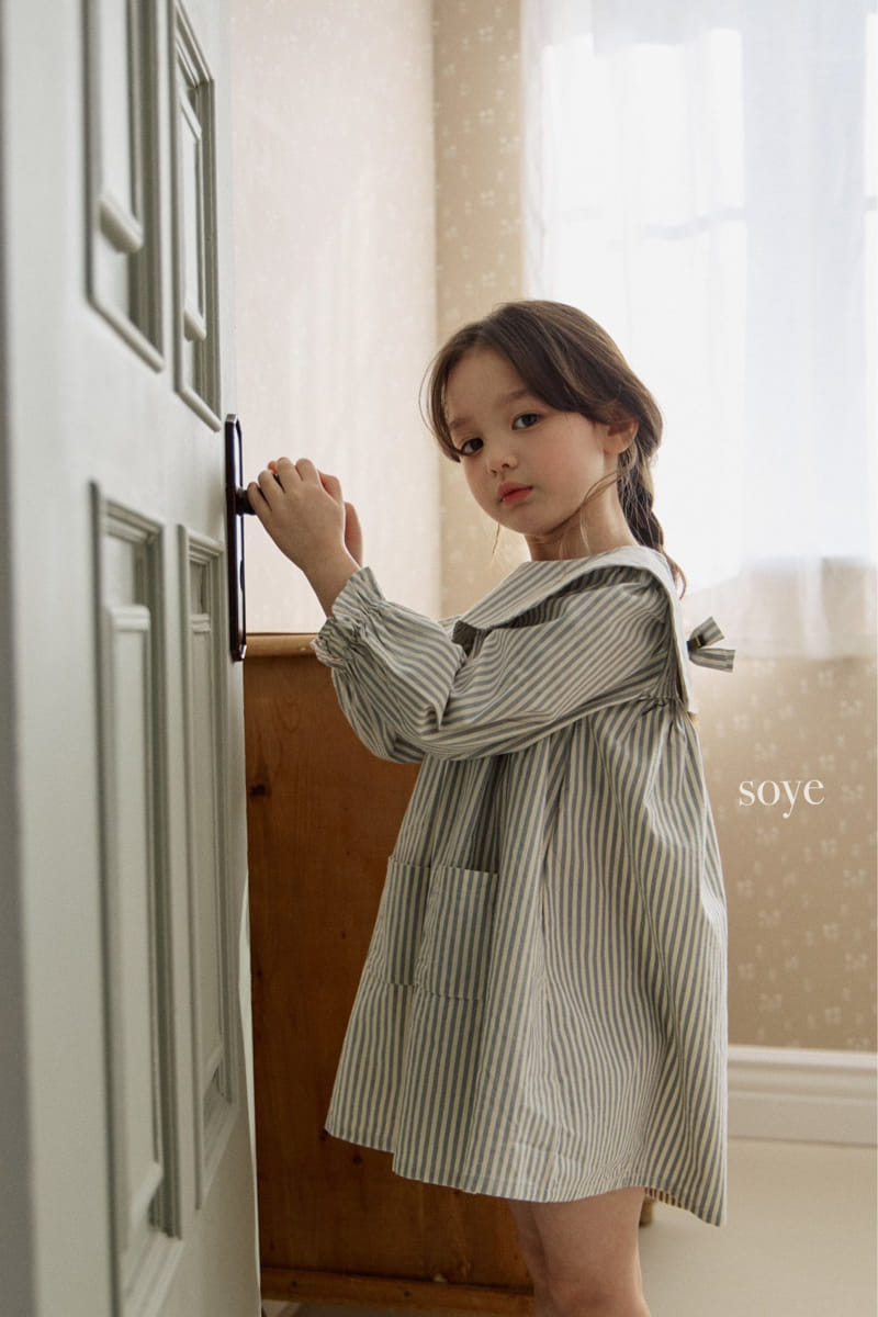 Soye - Korean Children Fashion - #Kfashion4kids - Sailot Dol One-piece - 5