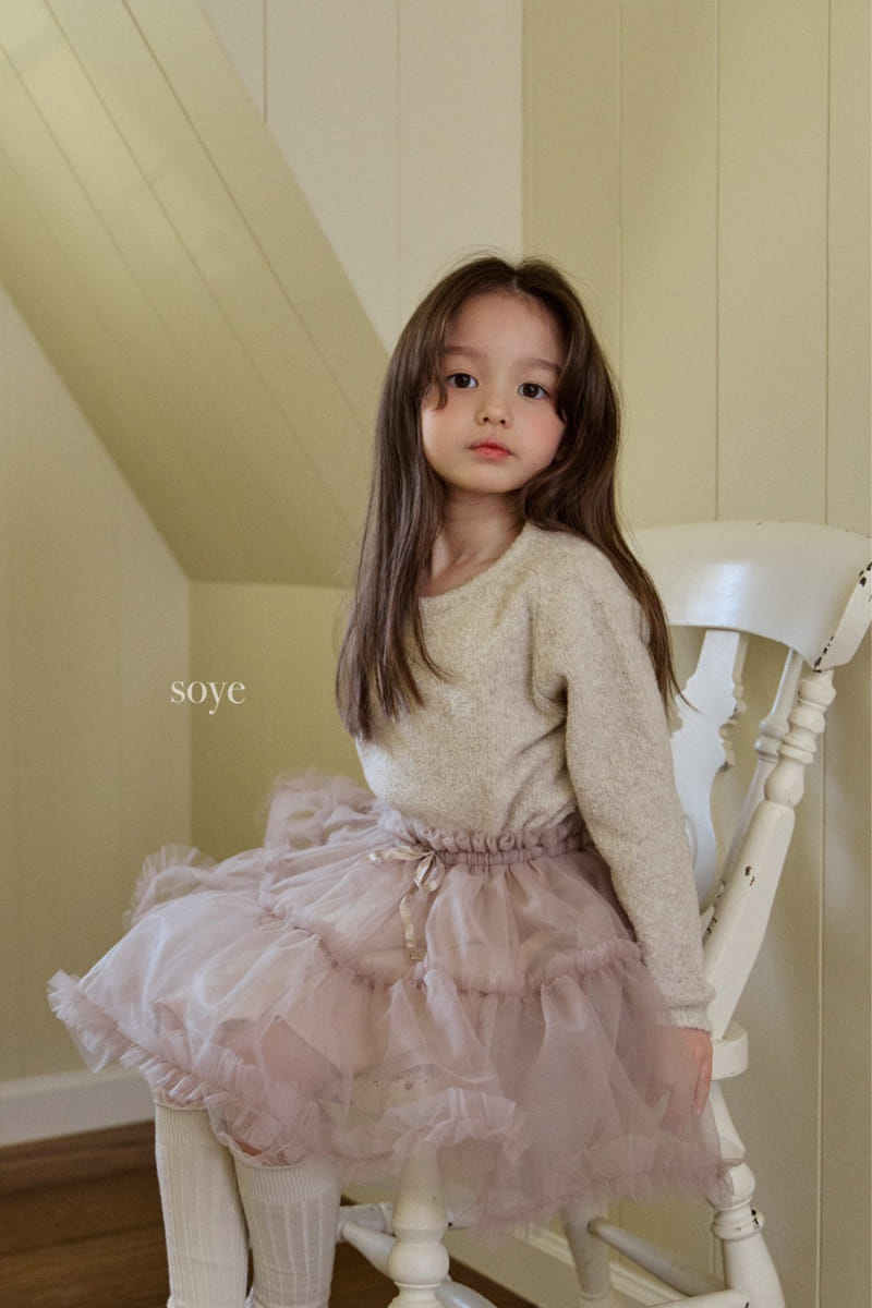Soye - Korean Children Fashion - #Kfashion4kids - Wave Knit Tee - 2