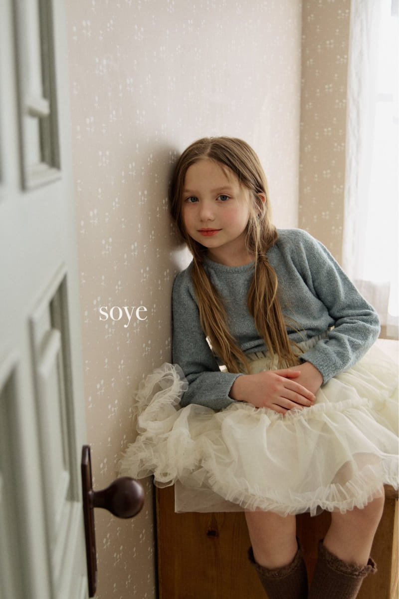 Soye - Korean Children Fashion - #kidzfashiontrend - Wave Knit Tee