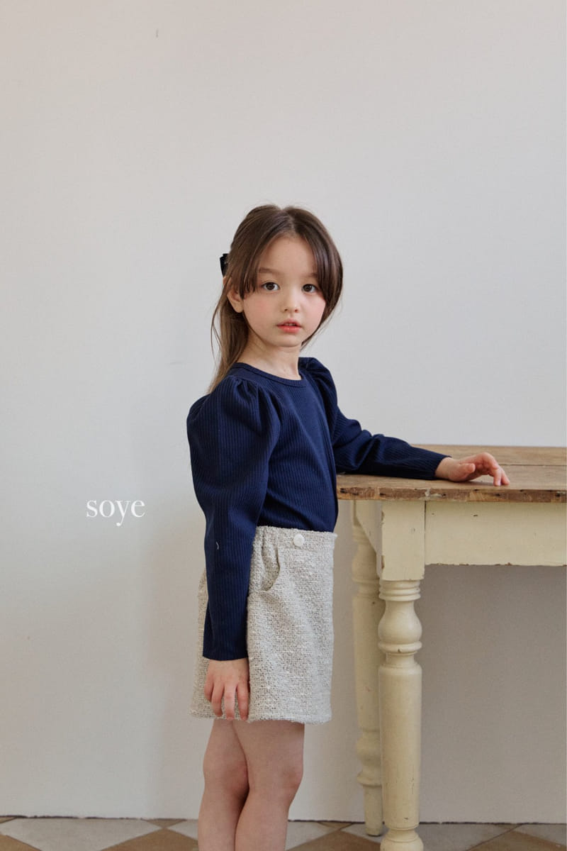 Soye - Korean Children Fashion - #Kfashion4kids - Twid Button Skirt - 4