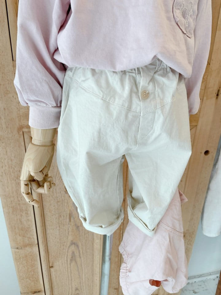 Studio M - Korean Children Fashion - #designkidswear - Lolen Cotton Pants - 5