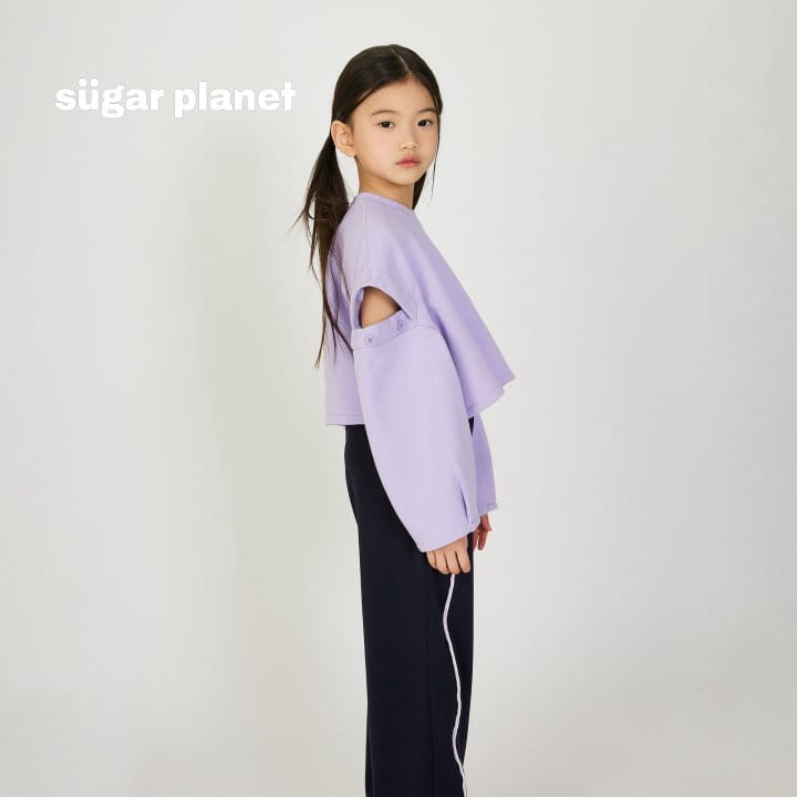 Sugar Planet - Korean Children Fashion - #Kfashion4kids - Button Crop Tee - 8