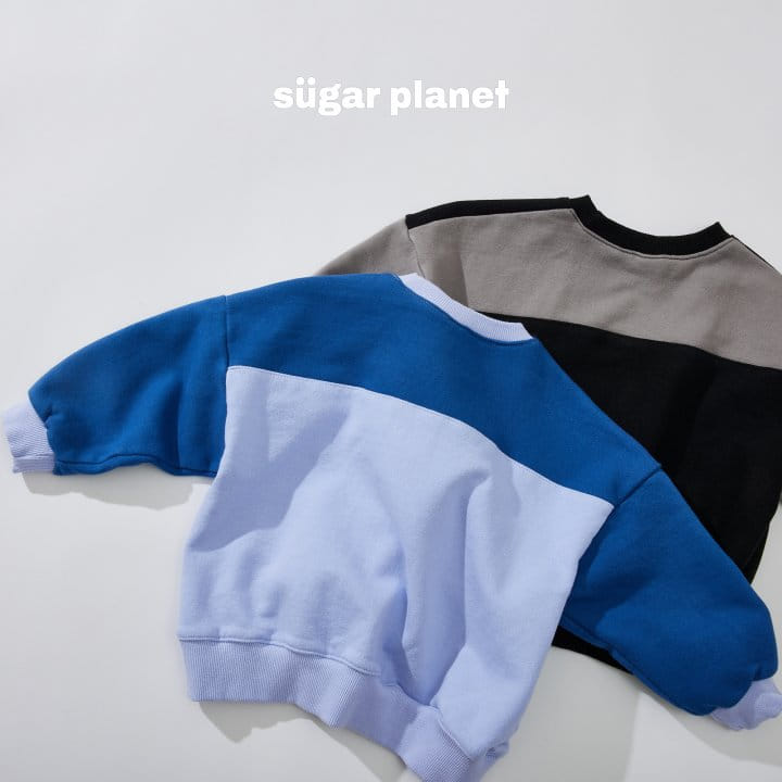 Sugar Planet - Korean Children Fashion - #Kfashion4kids - Block Color Sweatshirt - 6