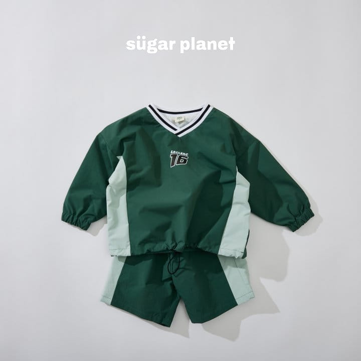 Sugar Planet - Korean Children Fashion - #Kfashion4kids - Lacing Pullover Top Bottom Sert - 3