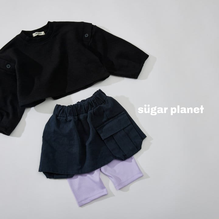 Sugar Planet - Korean Children Fashion - #childofig - Biker Half Leggings - 5