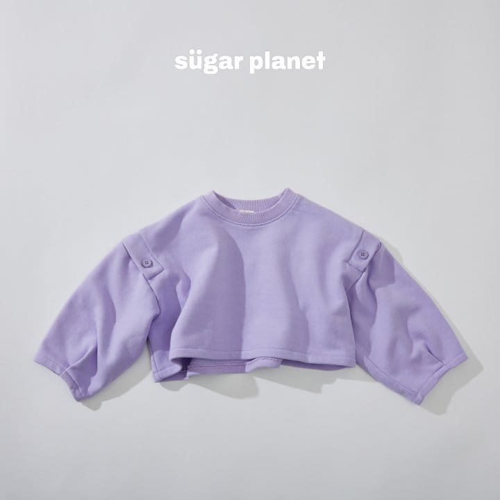 Sugar Planet - Korean Children Fashion - #designkidswear - Button Crop Tee - 2