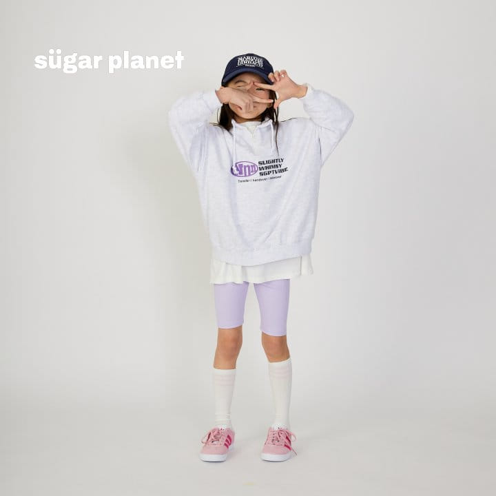 Sugar Planet - Korean Children Fashion - #discoveringself - Biker Half Leggings - 8
