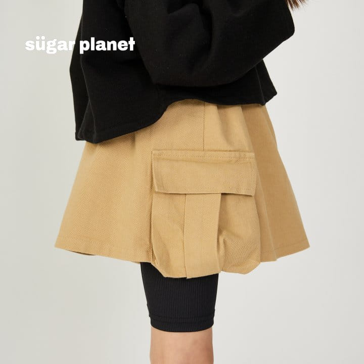 Sugar Planet - Korean Children Fashion - #discoveringself - Wrap Cargo Skirt - 7