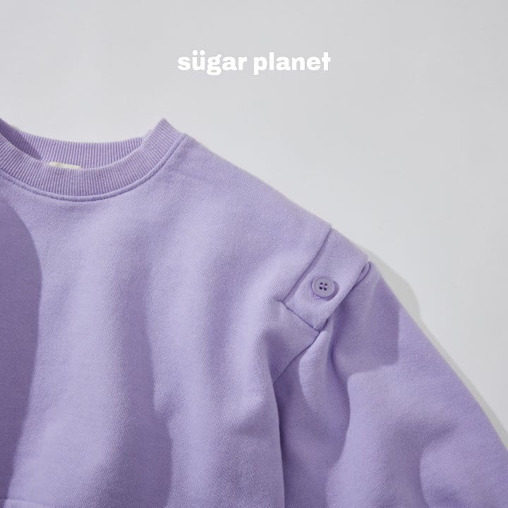 Sugar Planet - Korean Children Fashion - #discoveringself - Button Crop Tee - 3