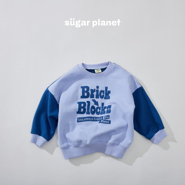 Sugar Planet - Korean Children Fashion - #discoveringself - Block Color Sweatshirt
