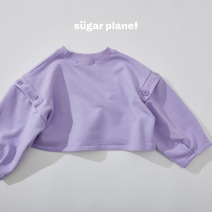 Sugar Planet - Korean Children Fashion - #kidsshorts - Button Crop Tee - 5