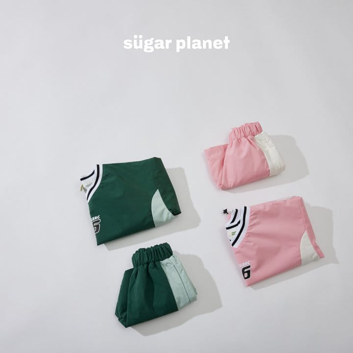 Sugar Planet - Korean Children Fashion - #kidsstore - Lacing Pullover Top Bottom Sert