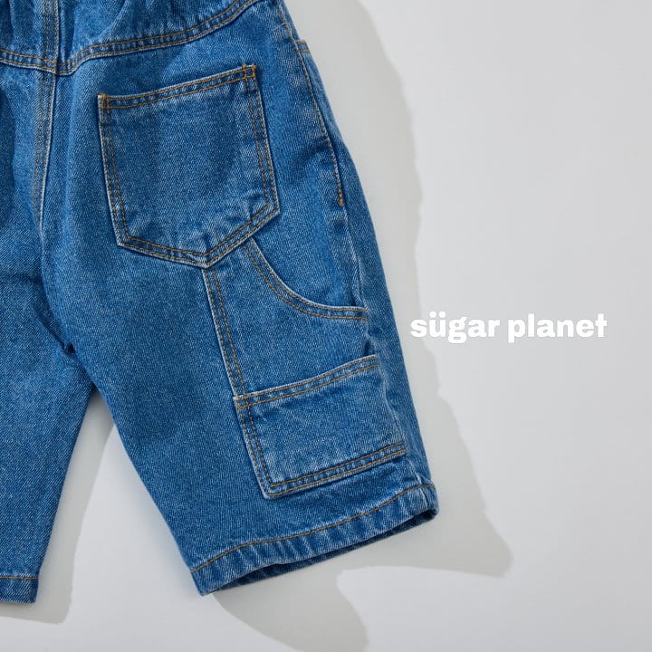 Sugar Planet - Korean Children Fashion - #kidsstore - Half Jeans - 4