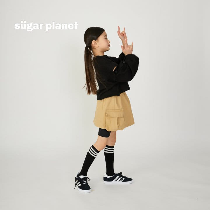 Sugar Planet - Korean Children Fashion - #kidzfashiontrend - Biker Half Leggings - 12
