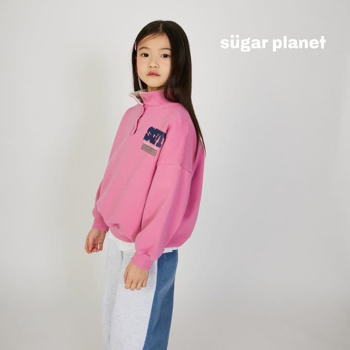 Sugar Planet - Korean Children Fashion - #magicofchildhood - Half Button Sweatshirt - 9