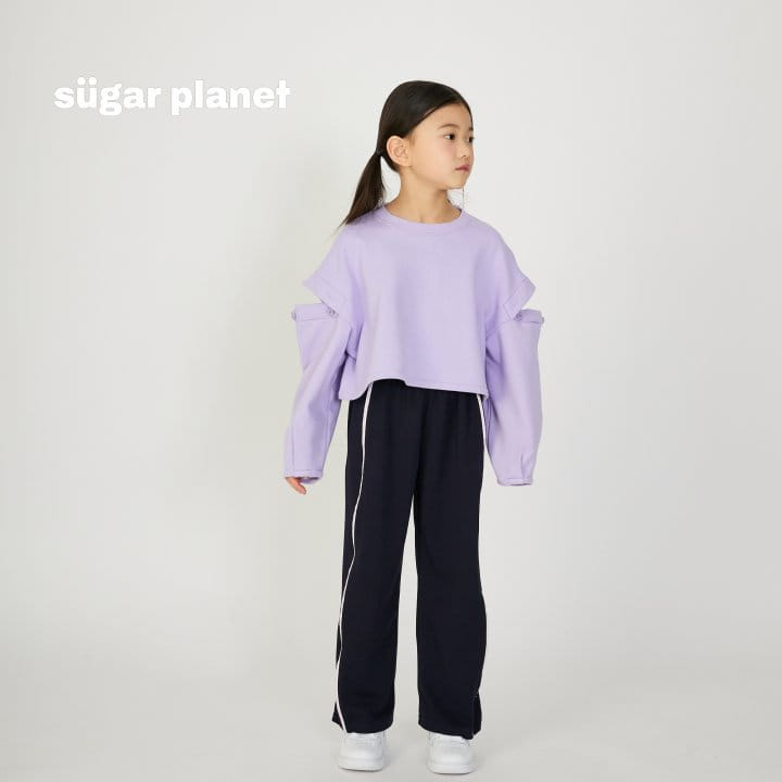 Sugar Planet - Korean Children Fashion - #minifashionista - Button Crop Tee - 11