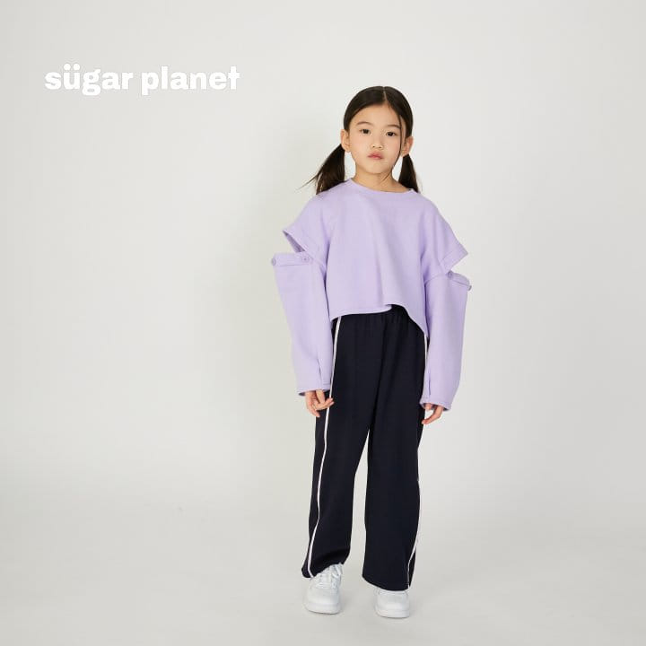 Sugar Planet - Korean Children Fashion - #prettylittlegirls - Button Crop Tee - 12