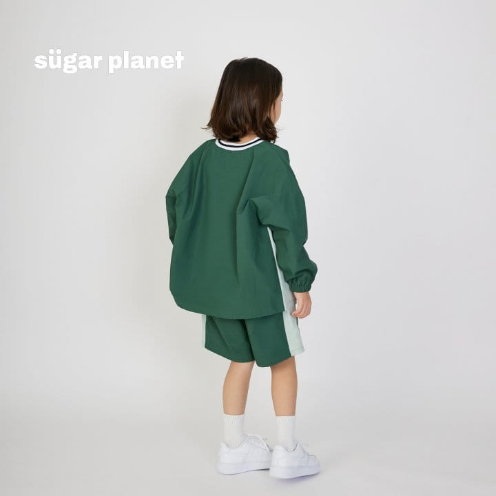 Sugar Planet - Korean Children Fashion - #stylishchildhood - Lacing Pullover Top Bottom Sert - 10