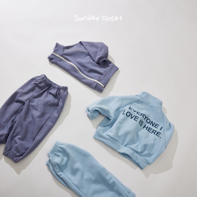 Sunday Closet - Korean Children Fashion - #designkidswear - Love Top Bottom Set - 7
