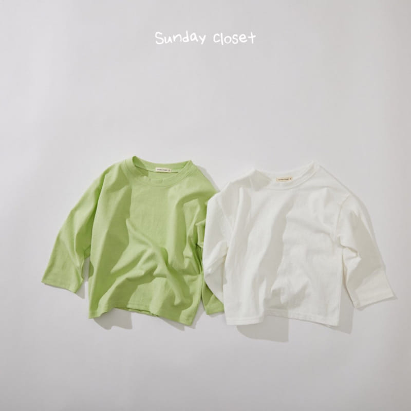 Sunday Closet - Korean Children Fashion - #fashionkids - Basic Tee - 8