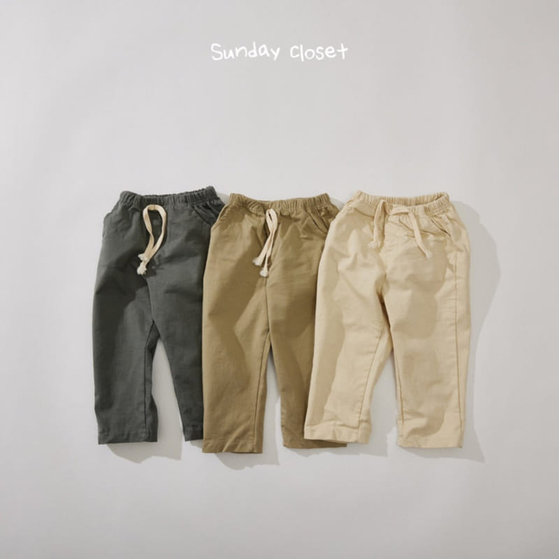 Sunday Closet - Korean Children Fashion - #kidsstore - Daily Span Pants - 8