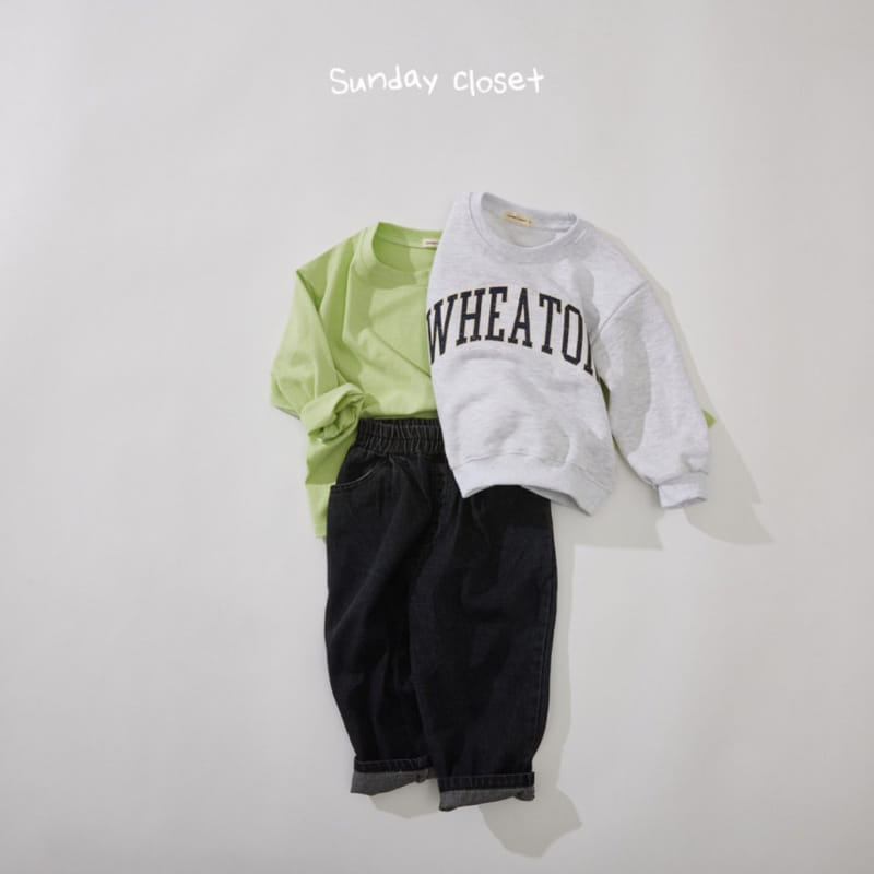 Sunday Closet - Korean Children Fashion - #toddlerclothing - Basic Tee - 2