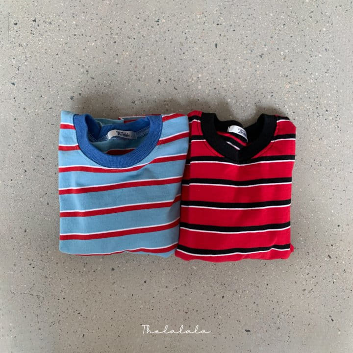 The Lalala - Korean Children Fashion - #designkidswear - Multi Stripes Tee - 5