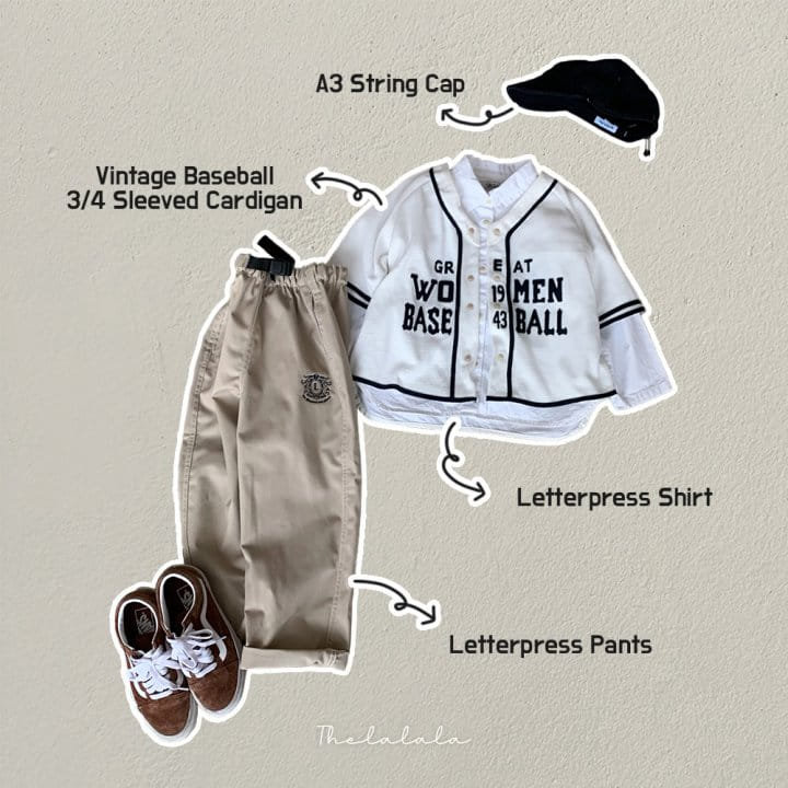 The Lalala - Korean Children Fashion - #kidsshorts - Vintage Baseball Cardigan - 11