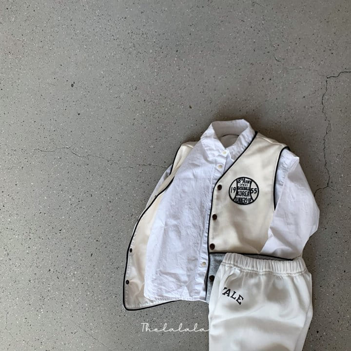 The Lalala - Korean Children Fashion - #toddlerclothing - Letter Fresh Shirt - 12