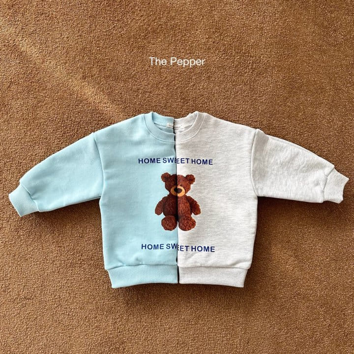 The Pepper - Korean Children Fashion - #designkidswear - Bear Sweatshirt
