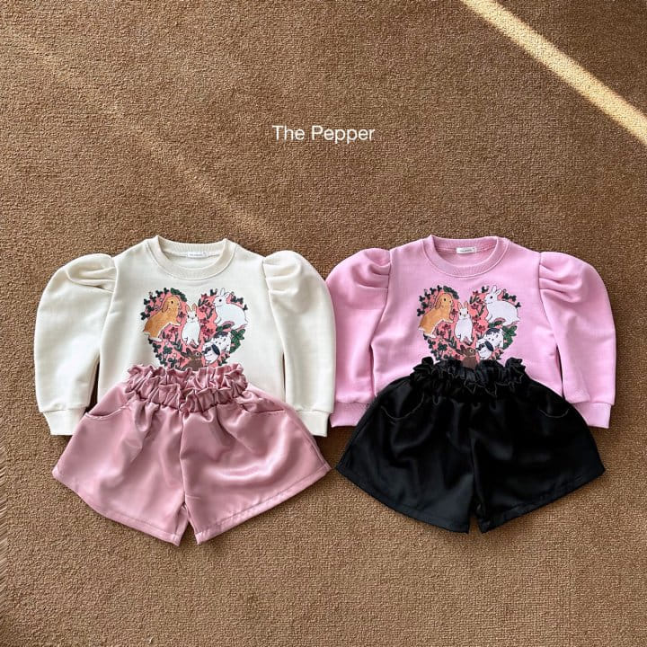 The Pepper - Korean Children Fashion - #discoveringself - Rabbit Puff Sweatshirt - 3