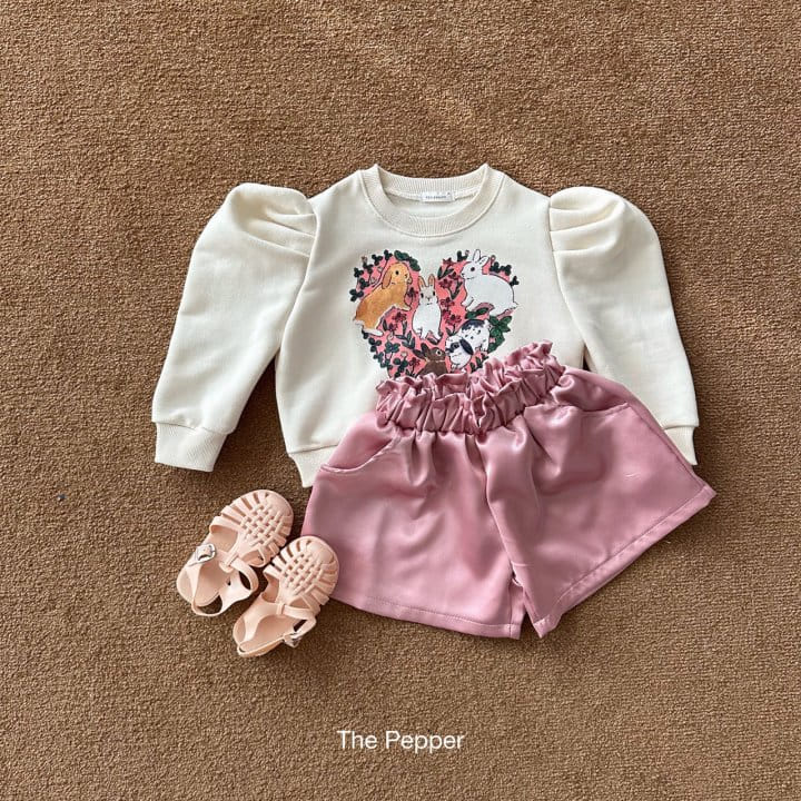 The Pepper - Korean Children Fashion - #discoveringself - Rabbit Puff Sweatshirt - 4