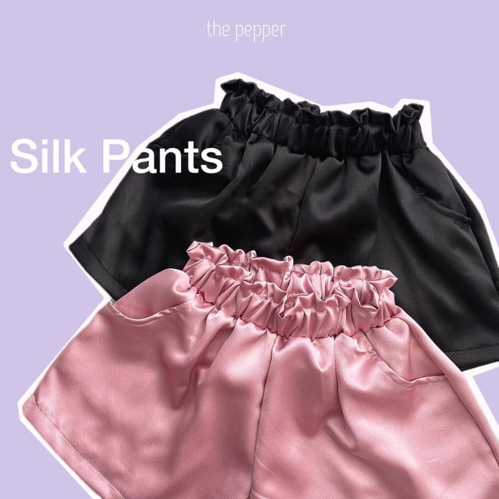 The Pepper - Korean Children Fashion - #kidsshorts - Silk Skirt Pants