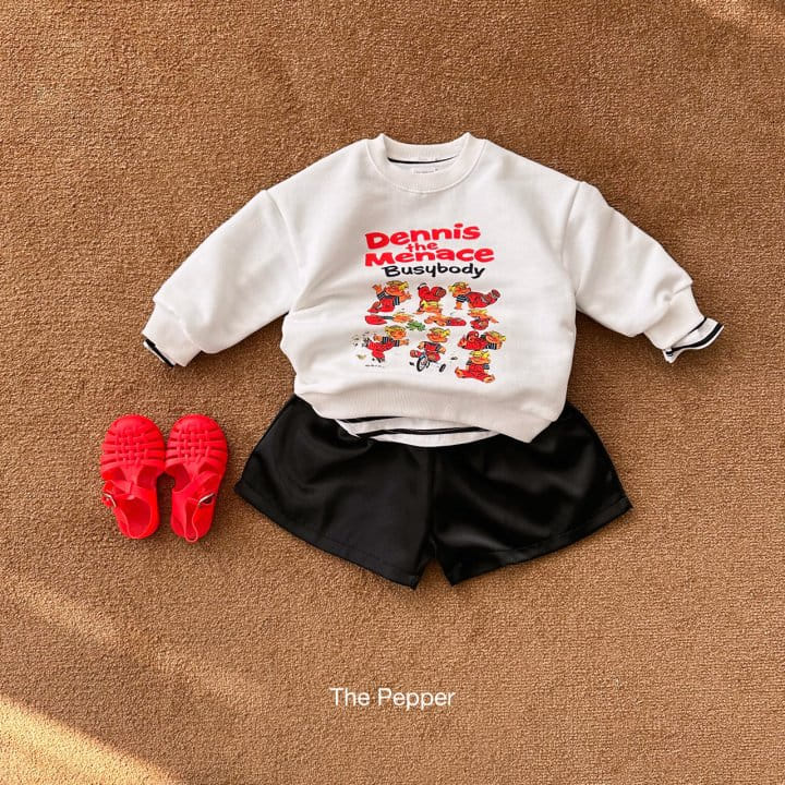 The Pepper - Korean Children Fashion - #kidsshorts - Dennis Sweatshirt - 6