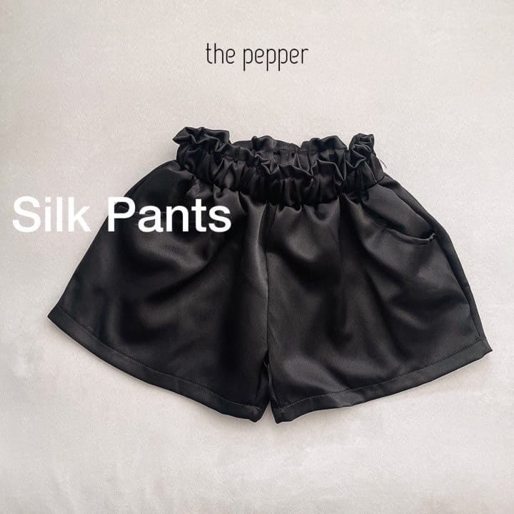 The Pepper - Korean Children Fashion - #kidsstore - Silk Skirt Pants - 2